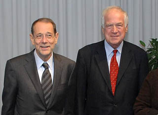 Javier Solana, Dr. Karl von Wogau MEP (CDU)